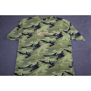 Vintage Kani Gold Shirt Adult 4XL XXXL Camouflage Pullover Short Sleeve Mens (1)